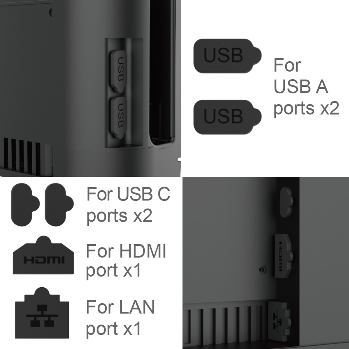 Set di Tappi Antipolvere in Si - Gaming Console Buttons recensione e prezzo