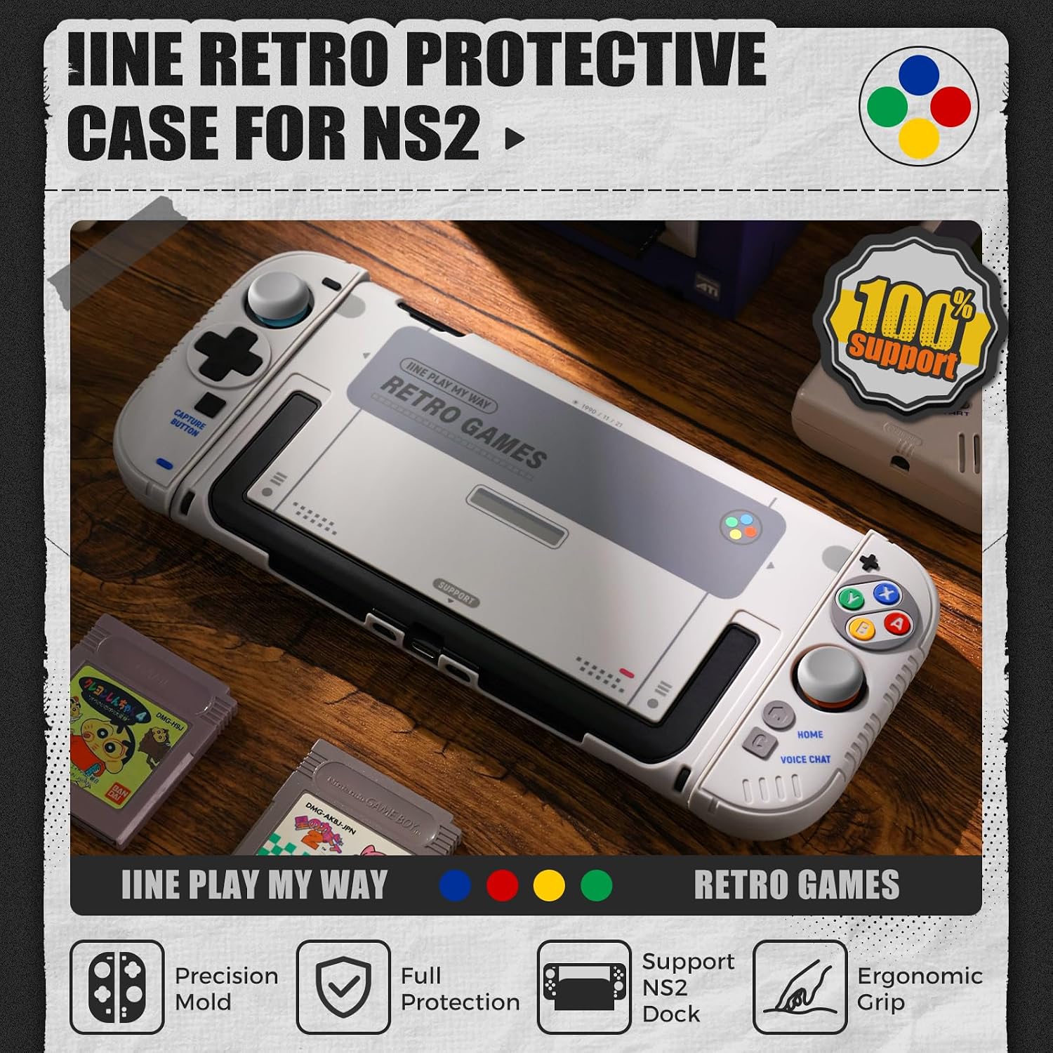 IINE Custodia Protettiva in Si - Gaming Console Buttons recensione e prezzo