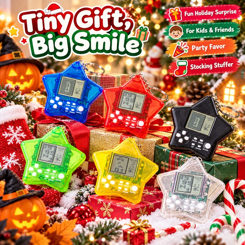 Console di Gioco Tetris Classi - Gaming Console Keychain recensione e prezzo